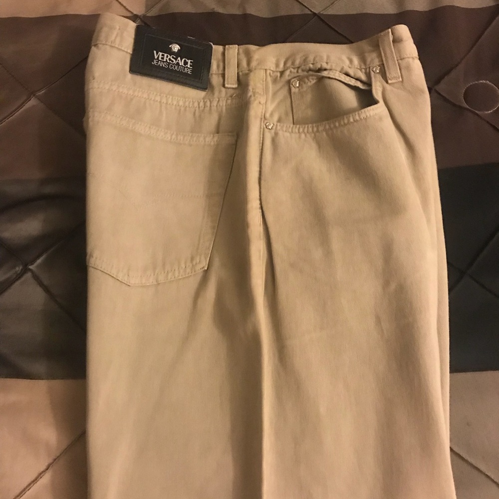 Beige Versace jeans